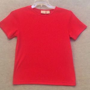 Fiorlini International Versatile Closet Staple Poly Cotton Soft Cap Sleeve Top